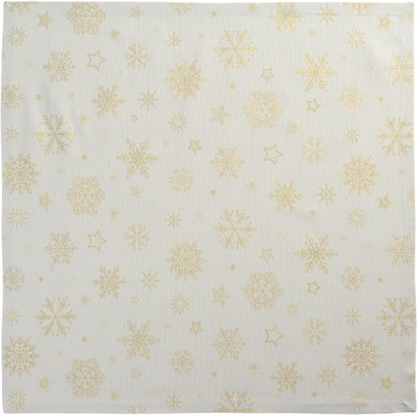 Sander Cristallo Neve Mitteldecke 85x85cm ecru