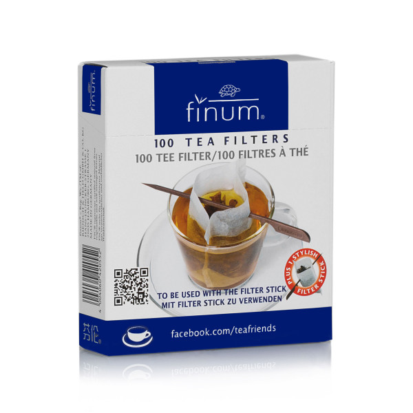 Finum Papierteefilter inkl 1 Stick