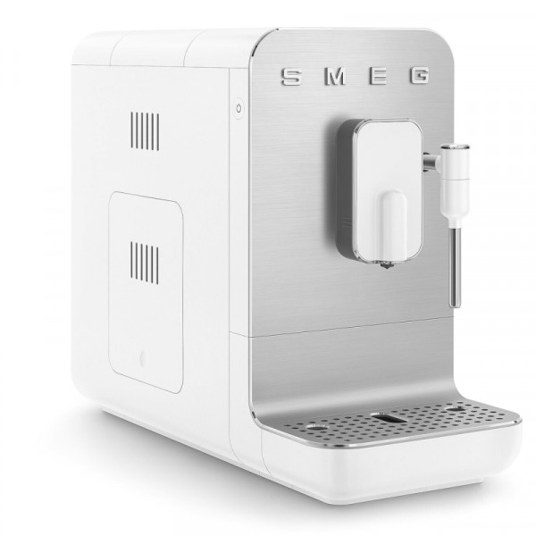 Smeg Kaffeevollautomat mit Dampffunktion Weiß matt