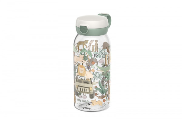Mepal Trinkflasche mit Klappdeckel Safari Friends 600ml
