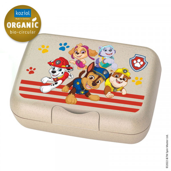 Koziol CANDY L PAW PATROL Lunchbox mit Trennschale organic sand