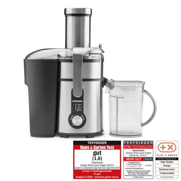 Gastroback Design Multi Juicer Digital 40151