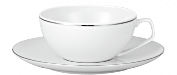 Rosenthal TAC Platin Teeetasse 2tlg