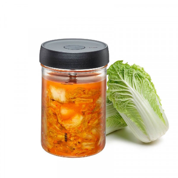 Gefu Fermentierglas 1,0 Liter Nativo | Fermentieren | Einkochen | Haushalt | Küche