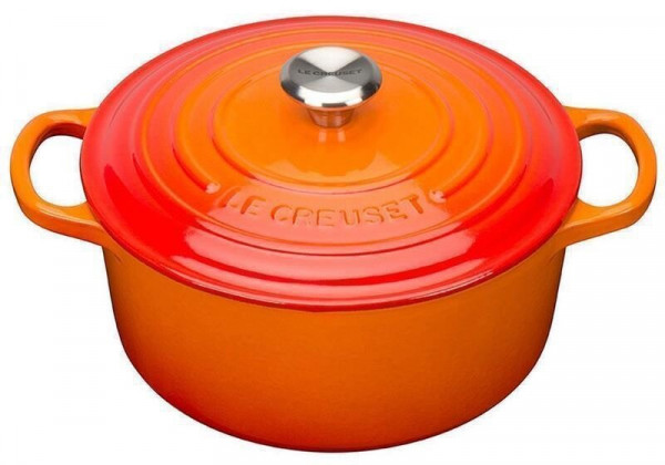  Le Creuset Bräter rund 26 cm ofenrot 