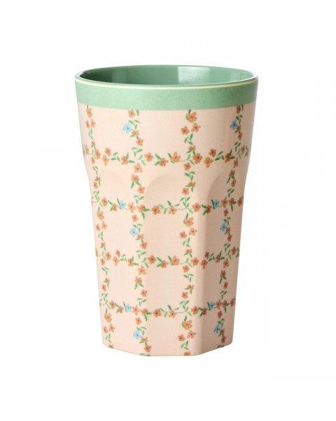 Rice Becher 13cm Checkered Stencil