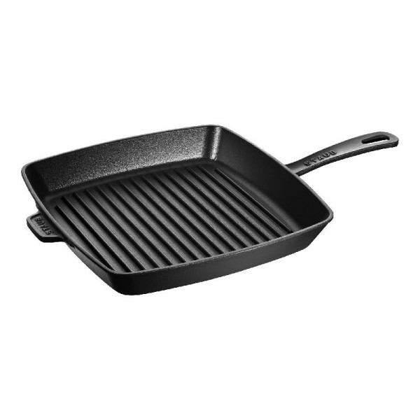 Staub Grillpfanne 30x30 cm schwarz