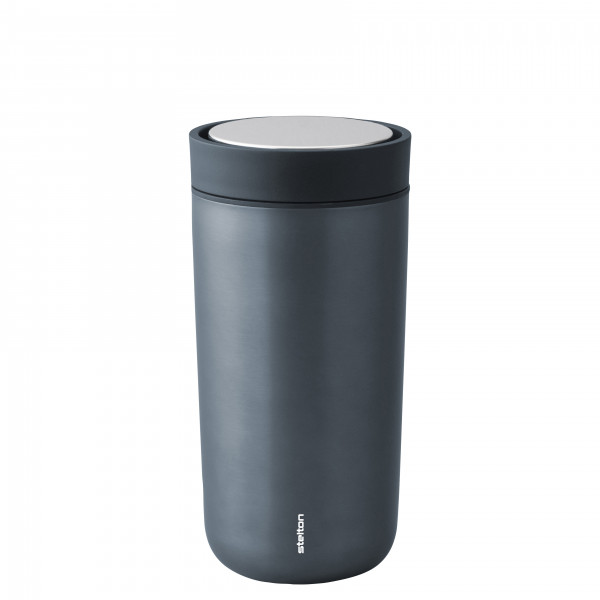 Stelton To-Go-Becher Schwarz Metallic