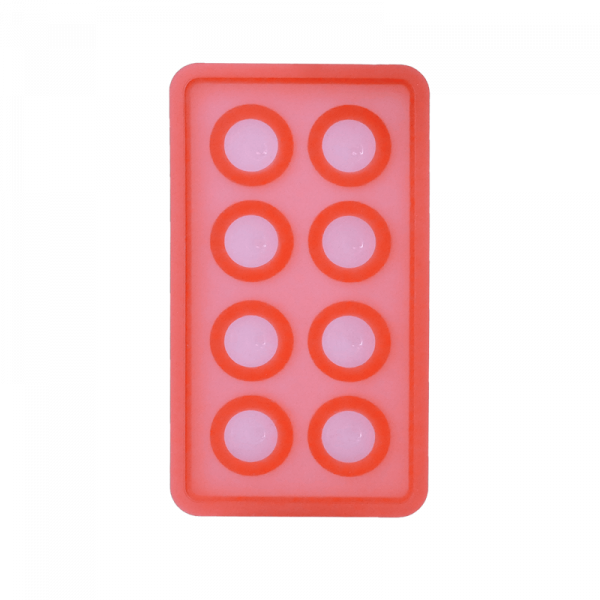 Lurch Eiswürfelbereiter rot 3,3 cm rund 2023