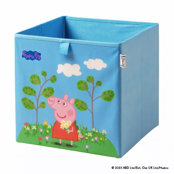 Lifeney Aufbewahrungsbox Peppa Pig Blumen 30x30x30