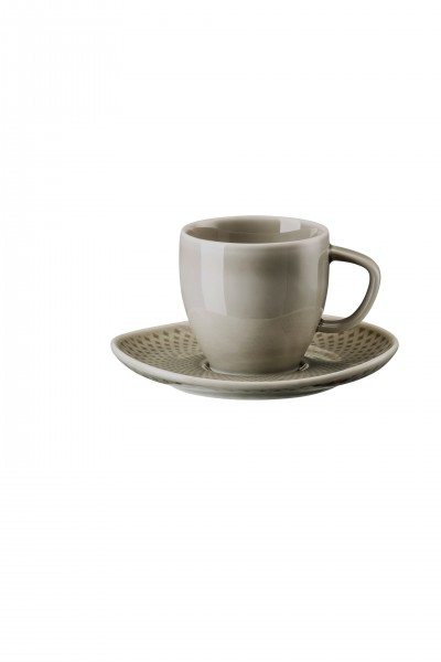 Rosenthal Junto Pearl Grey Espressotasse 2tlg