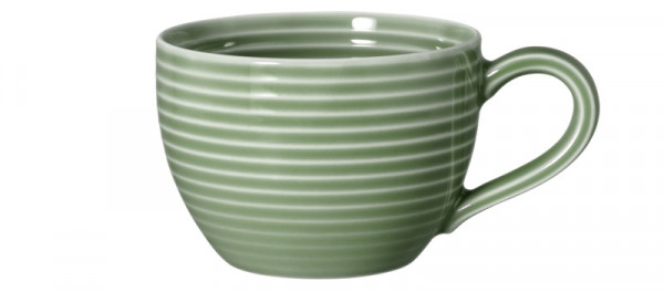 Seltmann Weiden Beat Salbeigrün Espressoobertasse 0,11l mit Relief