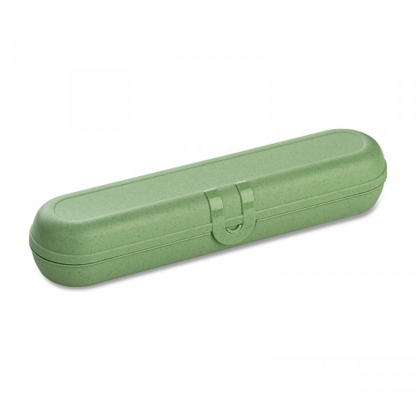 Koziol KLIKK ETUI  Besteck Etui nature leaf green