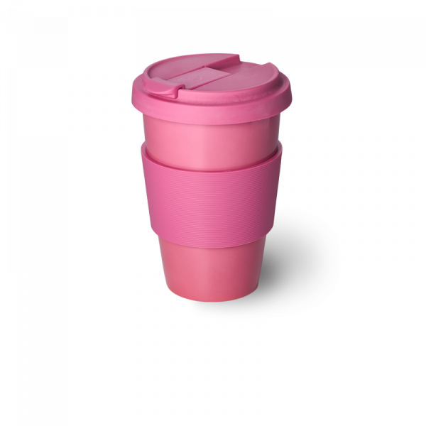 Dibbern Solid Color Pink Coffee to go Becher 0,35ltr