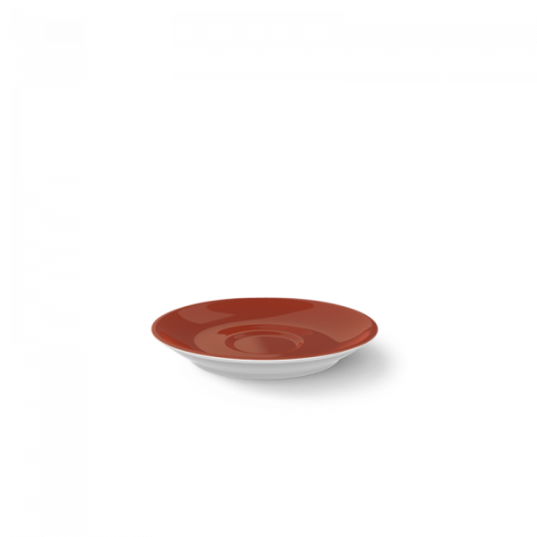 Dibbern Solid Color Paprika Espresso Untertasse Classico