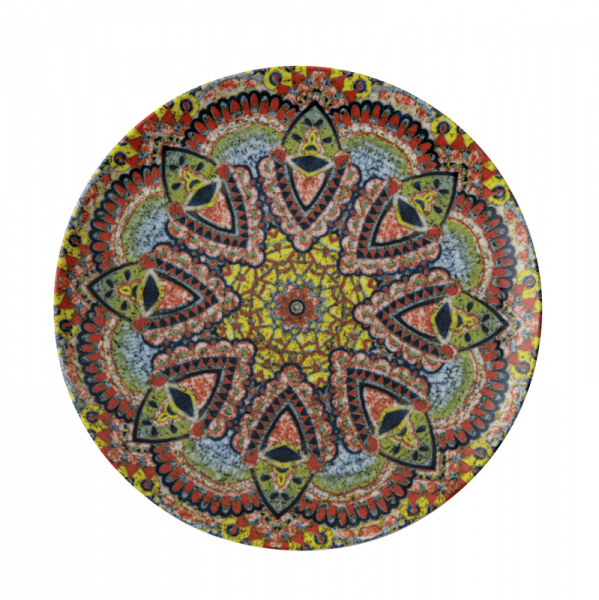 Arthur Krupp Mandala bunt Speiseteller 27,5cm
