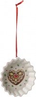 Villeroy&Boch Winter Bakery Decoration - Ornament Kuchenform Herz