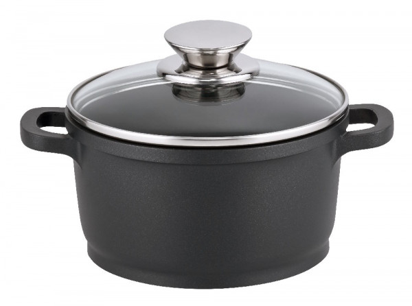Elo Kochtopf mit Deckel 16 cm Alucast Pfas frei