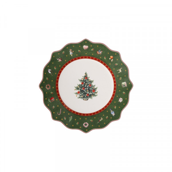 Villeroy&Boch Toy´s Delight Frühstücksteller grün 24,40cm