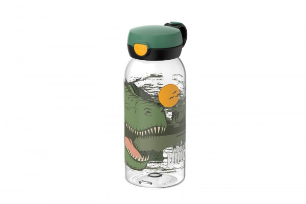Mepal Trinkflasche mit Klappdeckel Dino 600ml