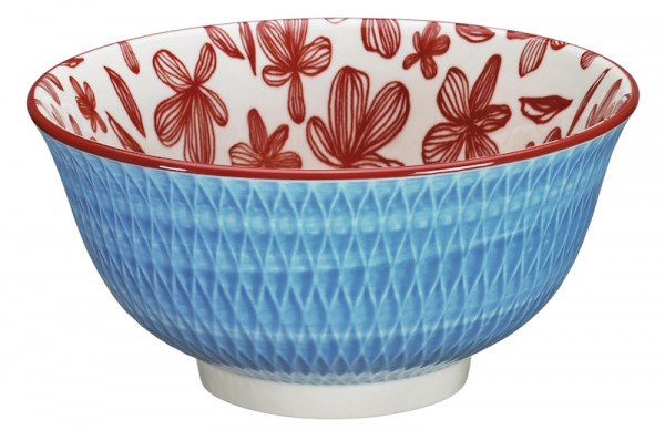 Cilio Amici Bowl Rauten blau 15,5cm