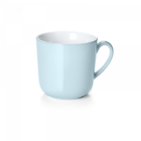 Dibbern Solid Color Eisblau Becher mit Henkel 0,45ltr