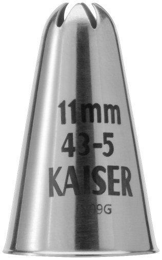 Kaiser - Sterntülle Geschl. Gr.3 11Mm Lfp/Deko-C.