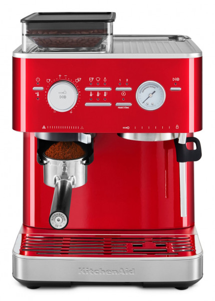 KitchenAid Espressomaschine mit Mühle Liebesapfelrot
