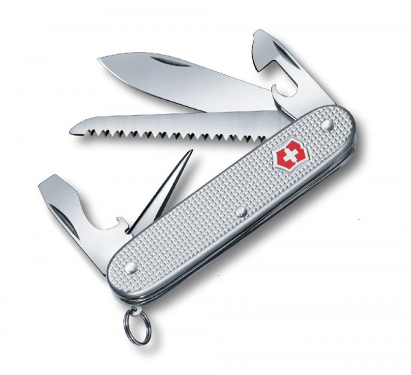 Victorinox Taschenmesser Farmer Alox Silver