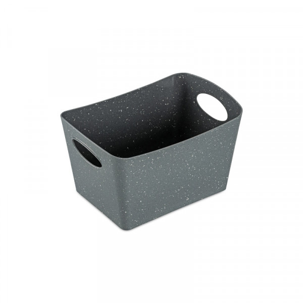 Koziol BOXXX S Aufbewahrungsbox 1L recycled ash grey