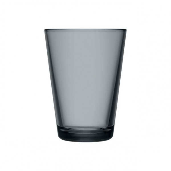 Iittala Kartio Glas 40cl darkgrey