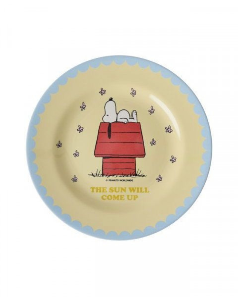 Rice Teller 20cm Cream Snoopy