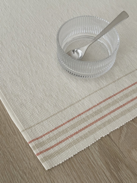 Stelton Tischset Vibeke Klint Neutrale Linie red 33x48cm