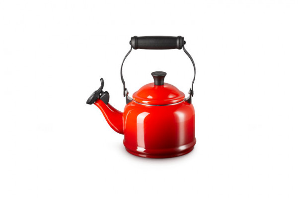 Le Creuset Wasserkessel 1,1 Liter kirschrot Demi