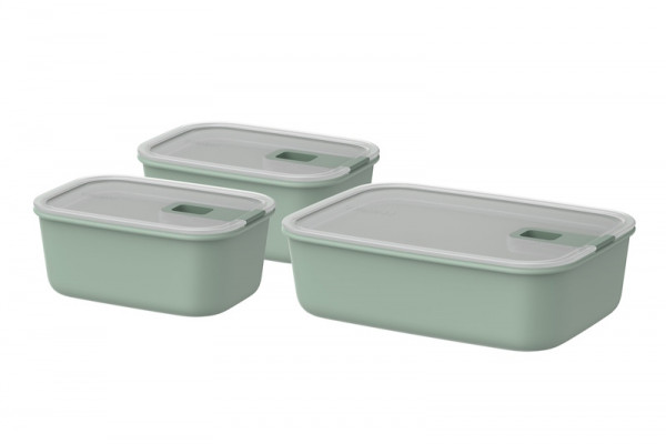 Mepal Frischhaltedose Easyclip Set 3tlg Nordic Sage