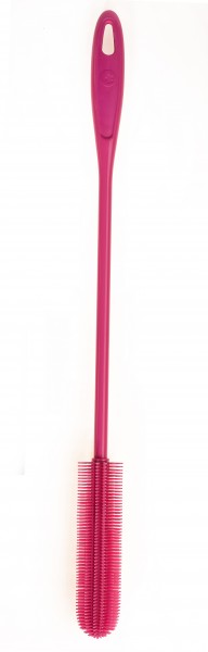 Kochblume Flaschenbürste SLIM 45 cm silikon pink