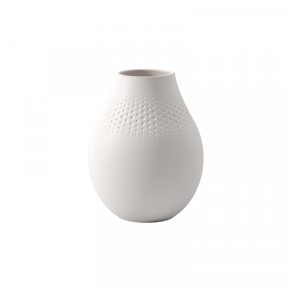 Villeroy&Boch Manufacture Collier blanc Vase Perle hoch