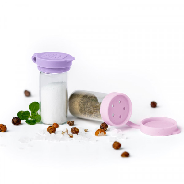 Lekkabox Salty Mini Salzstreuer 2er Set Lavender