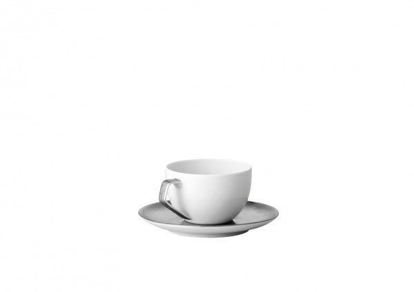 Rosenthal TAC Skin Platin - Espressotasse 2tlg.