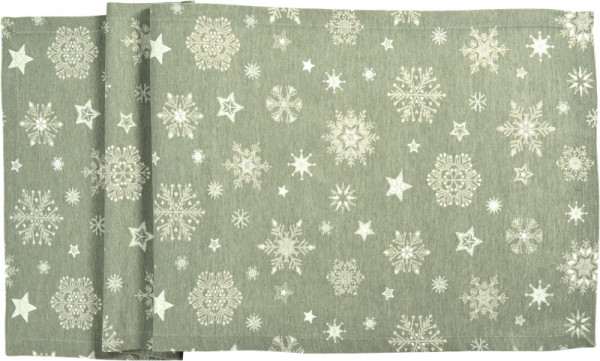 Sander Cristallo Neve 50x140cm Jade