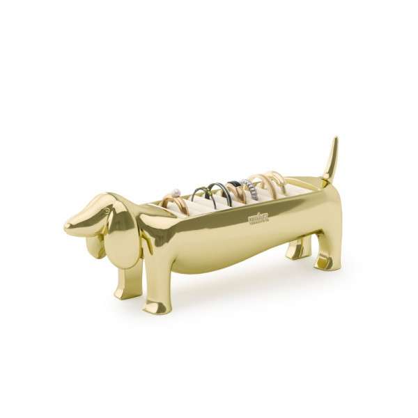 Umbra Dachsie Ringhalter Gold