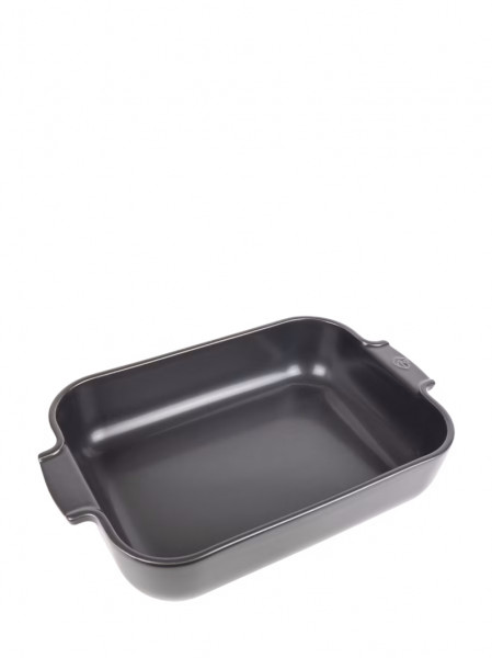 Peugeot Appolia Rechteckige Auflaufform aus Keramik schieferfarben 36cm