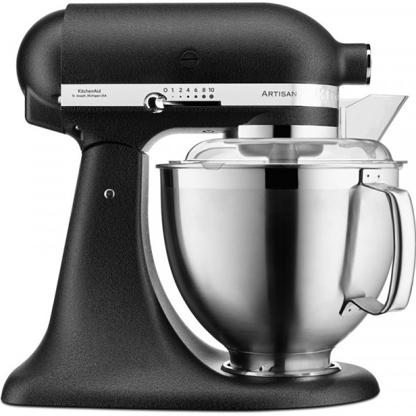 KitchenAid Küchenmaschine 4.8L Artisan Gusseisen Schwarz