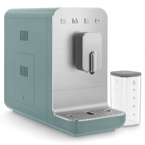 Smeg Kaffeevollautomat mit Milchfunktion Emerald Green matt
