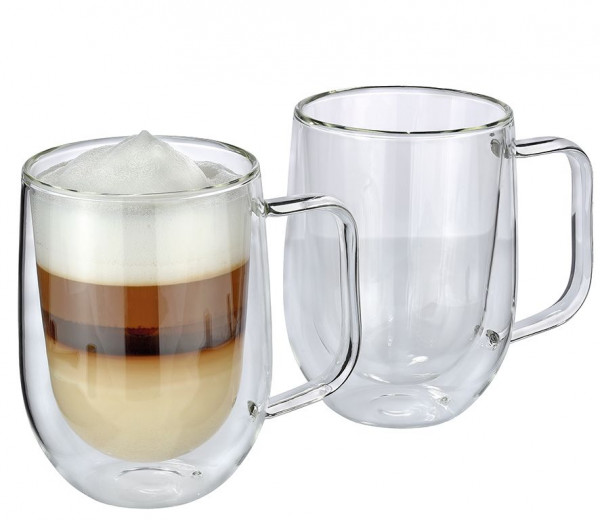 Cilio Vento Doppelwandiges Glas für Latte Macchiato