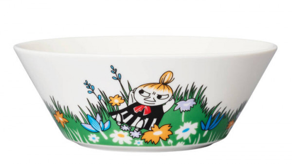 Iittala Moomin Bowl 15cm Little My and meadow