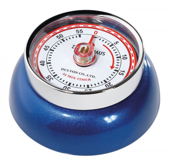 Zassenhaus Küchentimer Speed blau metallic