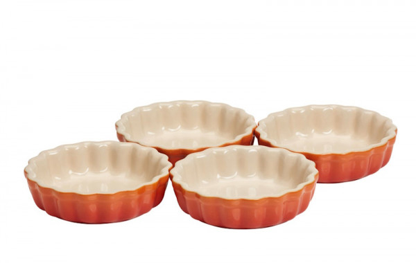  Le Creuset Tartförmchen 11 cm 4 er-Set 