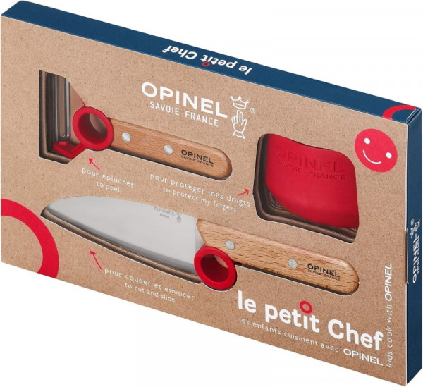 Opinel Kinderkochmesser mit Schäler