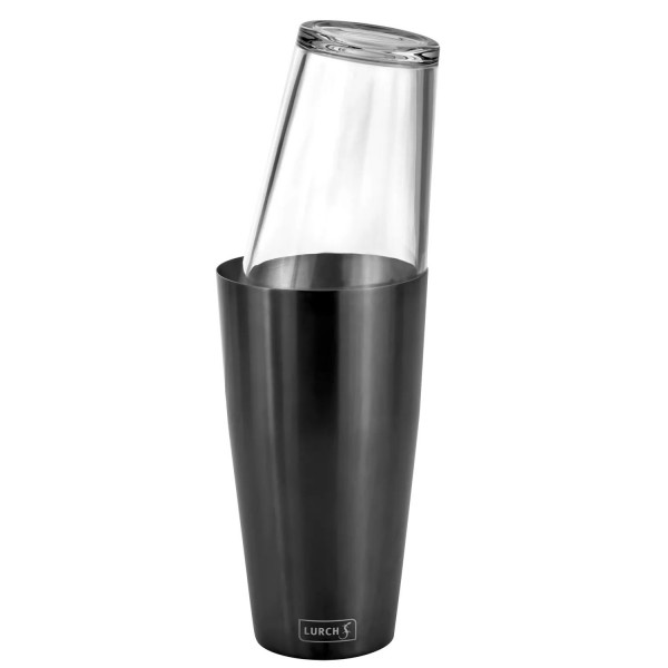 Lurch Bosten-Shaker mit Glas smokey grey